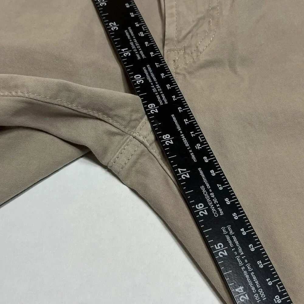 AG Adriano Goldschmied The Graduate Tailored Leg Khaki Stretch Pants Men's 31x32 - Picture 3 of 7